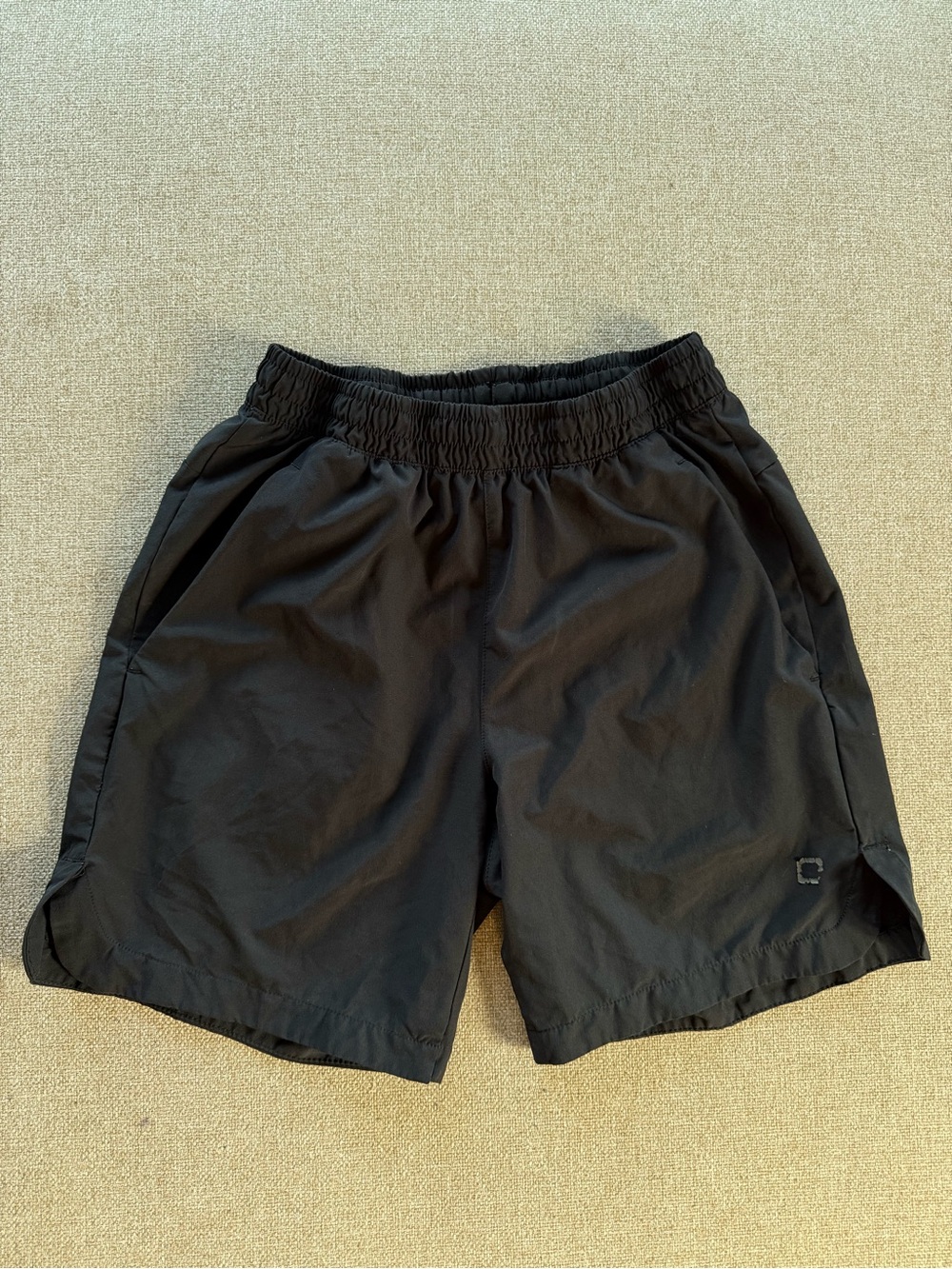 Layer 8 Qwick-Dry Black Athletic Training Shorts Men’s S